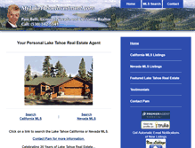 Tablet Screenshot of mylaketahoeinvestment.com